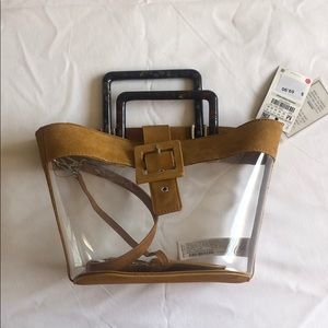Zara transparent bag